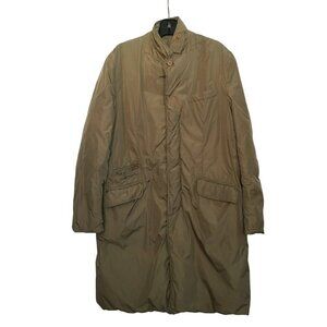 ADD Long Puffer coat. Woman Size 40 Tan Polyester